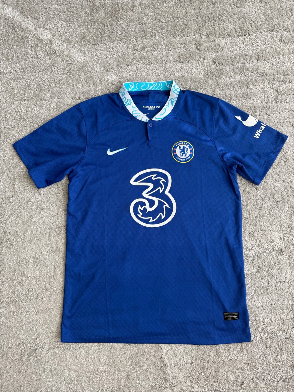 GUC Mens Nike Size XL Chelsea FC Home Jersey 2022/23 Soccer Dri Fit Shirt